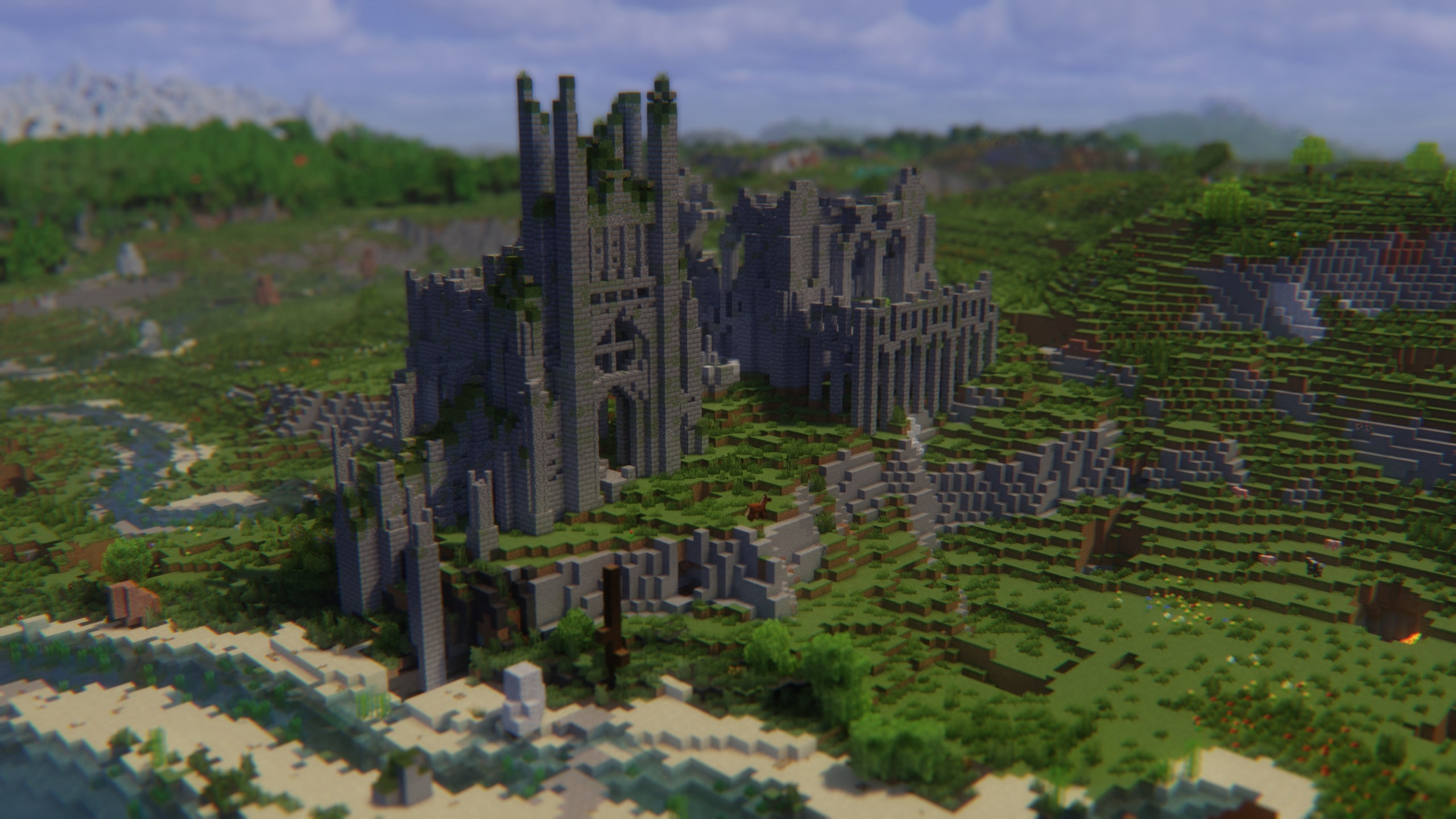 Allium Shaders building Minecraft shader pack screenshot 2 for Minecraft 1.8.9