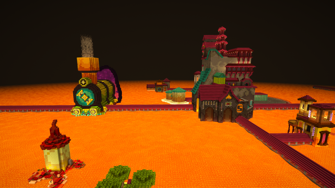 Aurora's Shaders gameplay Minecraft shader pack screenshot 4 for Minecraft 1.20