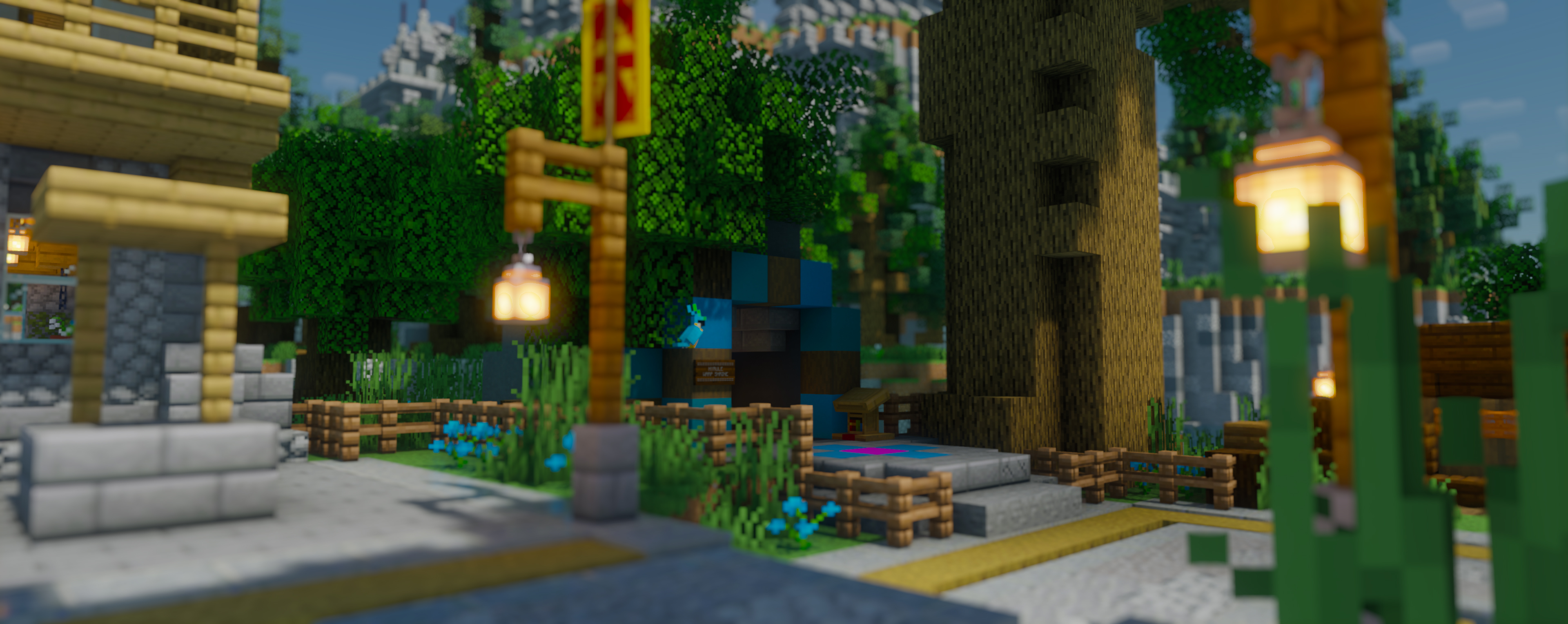 Bloop Shaders semi realistic Minecraft shader pack screenshot 1 for Minecraft 1.16