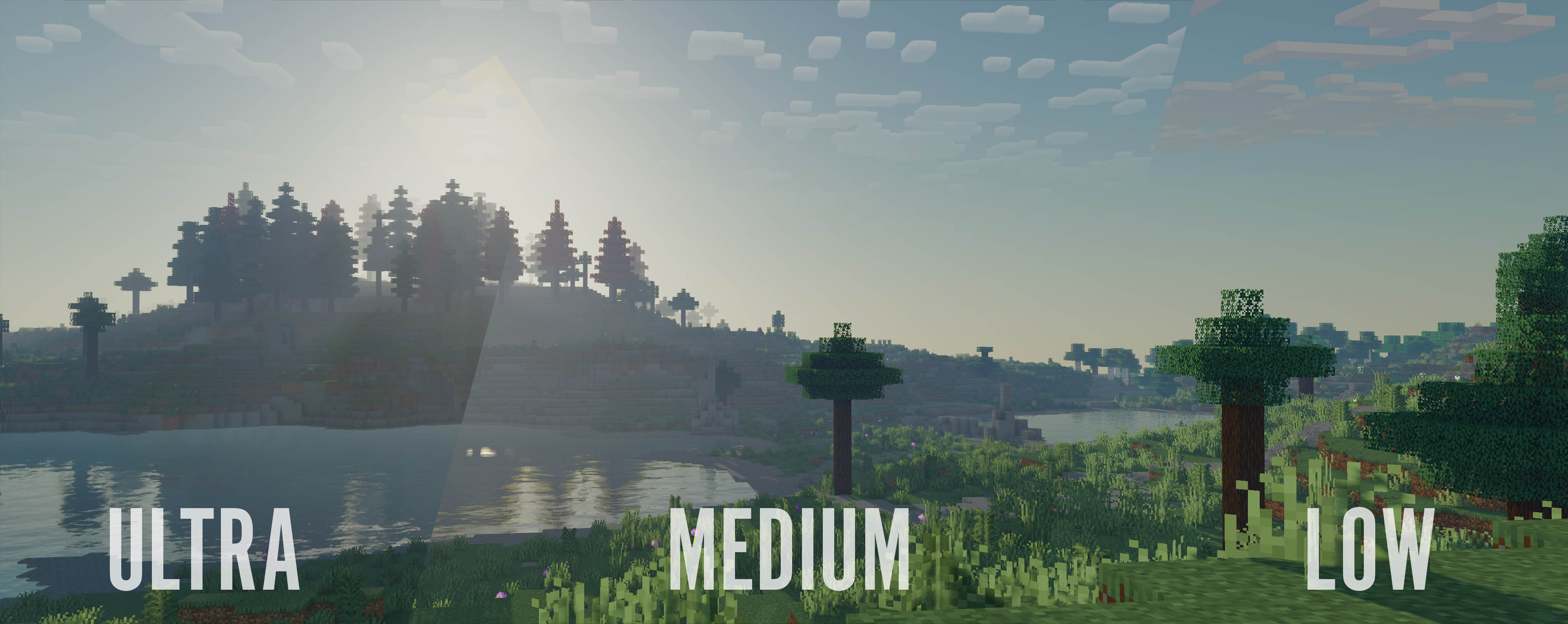 Bloop Shaders semi realistic Minecraft shader pack screenshot 2 for Minecraft 1.16