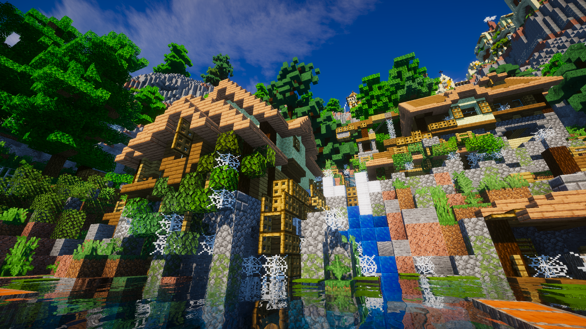 Ebin Resurrected semi realistic Minecraft shader pack screenshot 4 for Minecraft 1.17