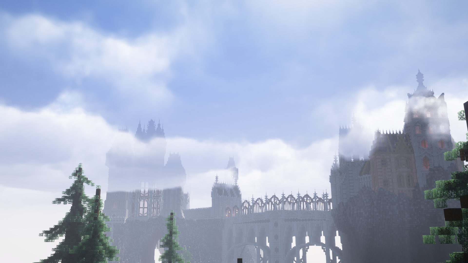 Fantasy Shaders Unbound semi realistic Minecraft shader pack screenshot 2 for Minecraft 1.16