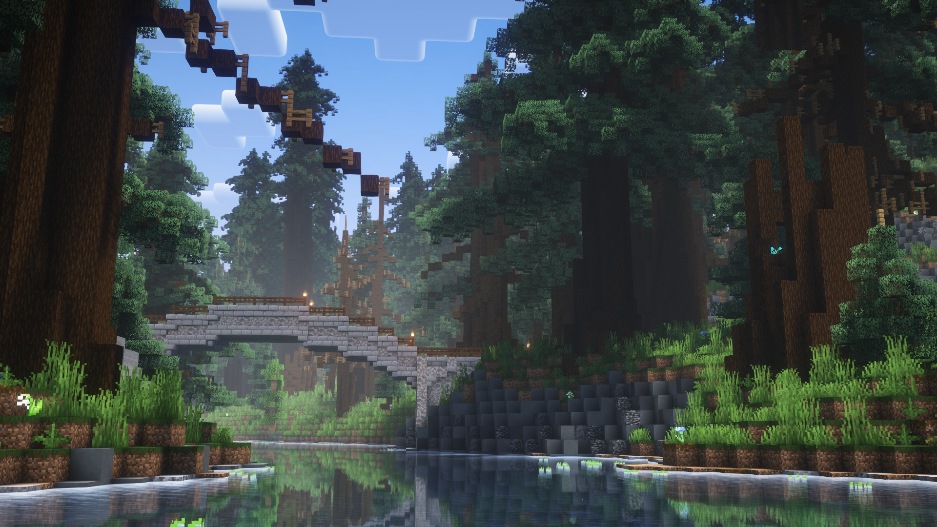 Fantasy Shaders Reimagined semi realistic Minecraft shader pack screenshot 5 for Minecraft 1.16