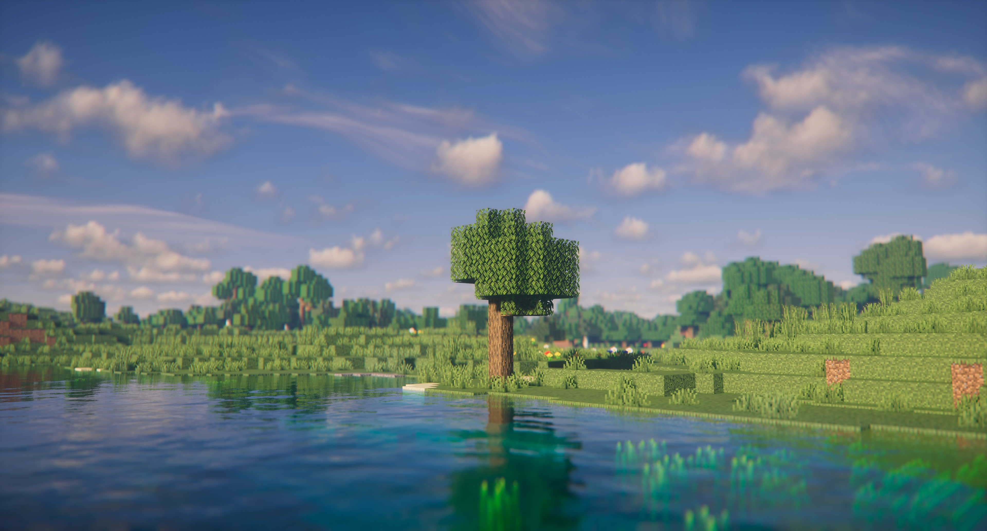 FastPBR realistic Minecraft shader pack screenshot 2 for Minecraft 1.18.2