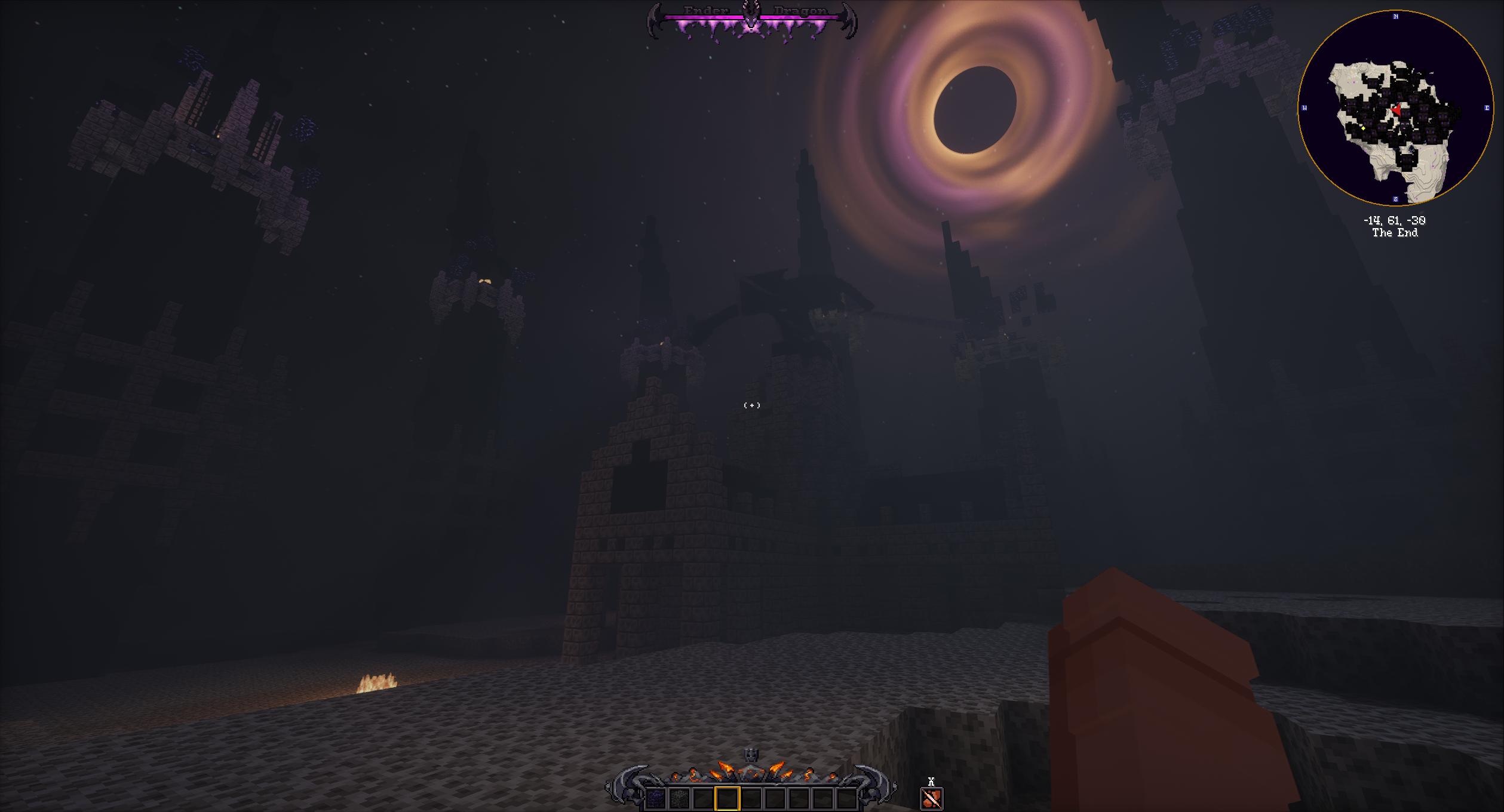 Hysteria Shaders building Minecraft shader pack screenshot 1 for Minecraft 1.7.10