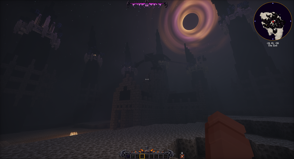 Hysteria Shaders shader pack screenshot 1 for Minecraft 26.2