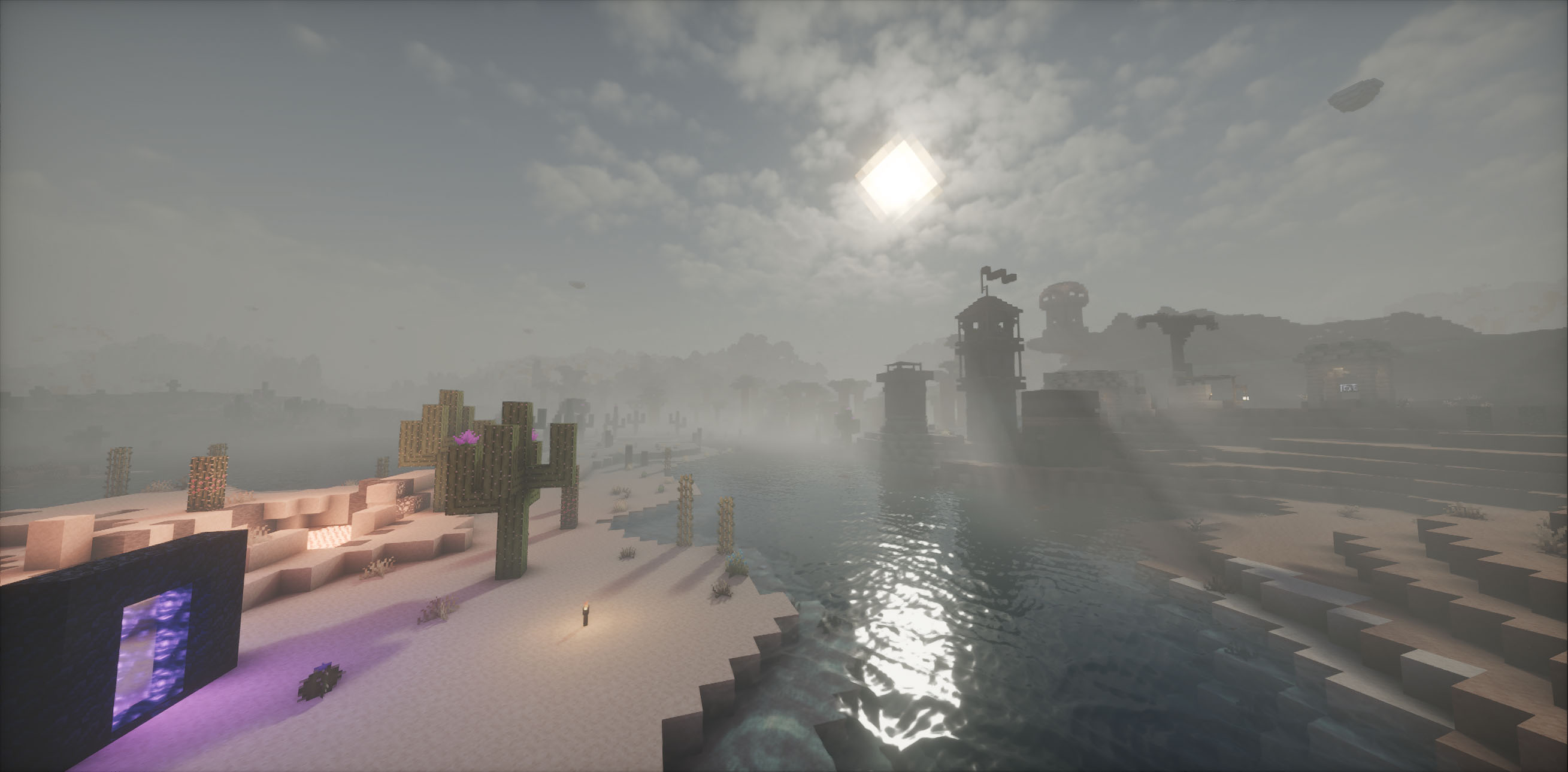 Hysteria Shaders building Minecraft shader pack screenshot 3 for Minecraft 1.7.10