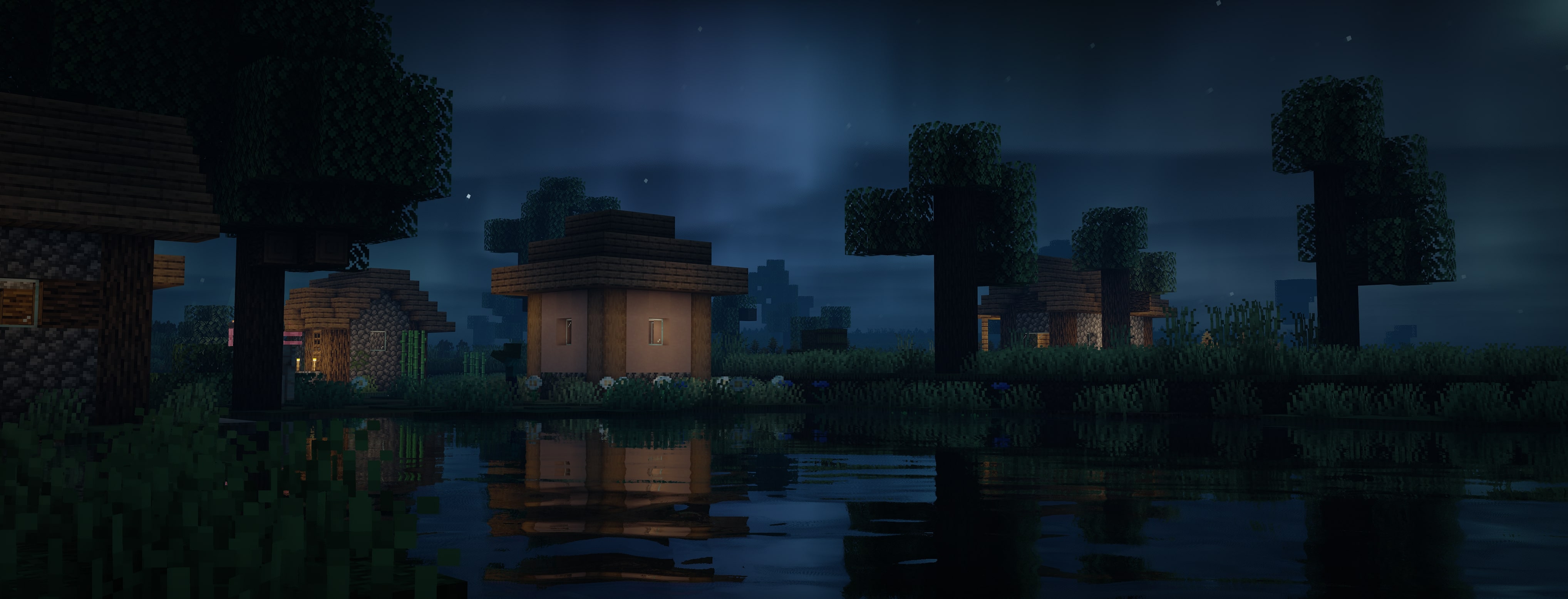 Lux V1 building Minecraft shader pack screenshot 1 for Minecraft 1.7.10