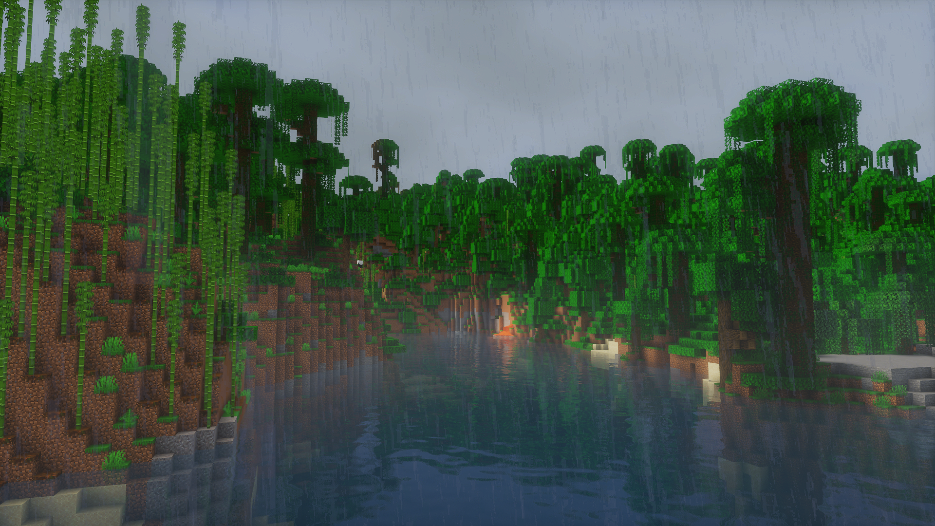 Mellow building Minecraft shader pack screenshot 2 for Minecraft 1.8