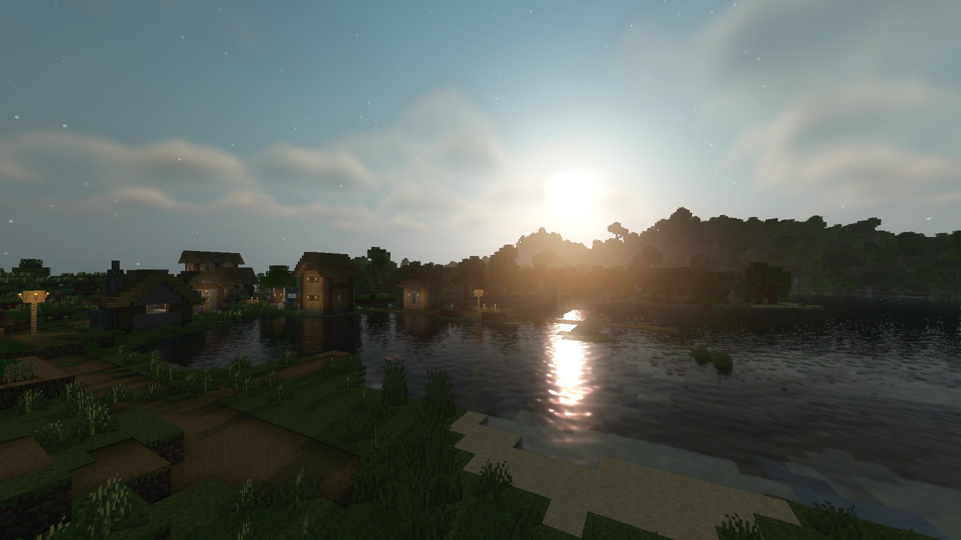 Musk Rose Shaders semi realistic Minecraft shader pack screenshot 5 for Minecraft 1.17