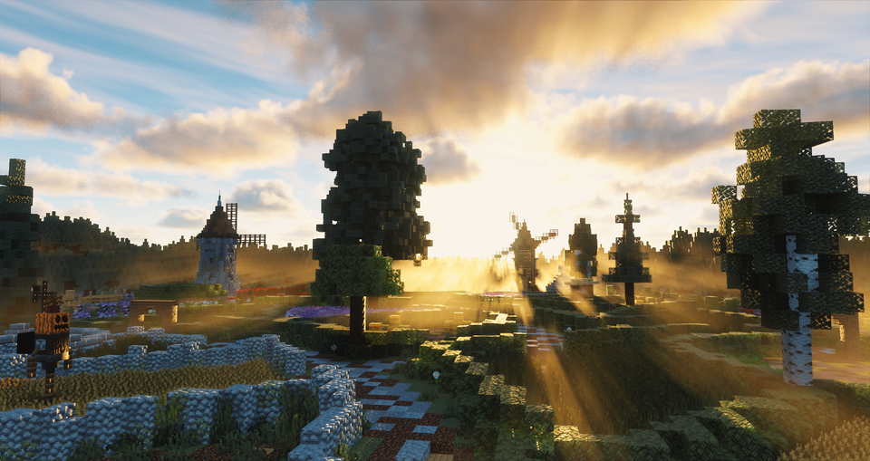 Noble Shaders shader pack screenshot 1 for Minecraft 26.2