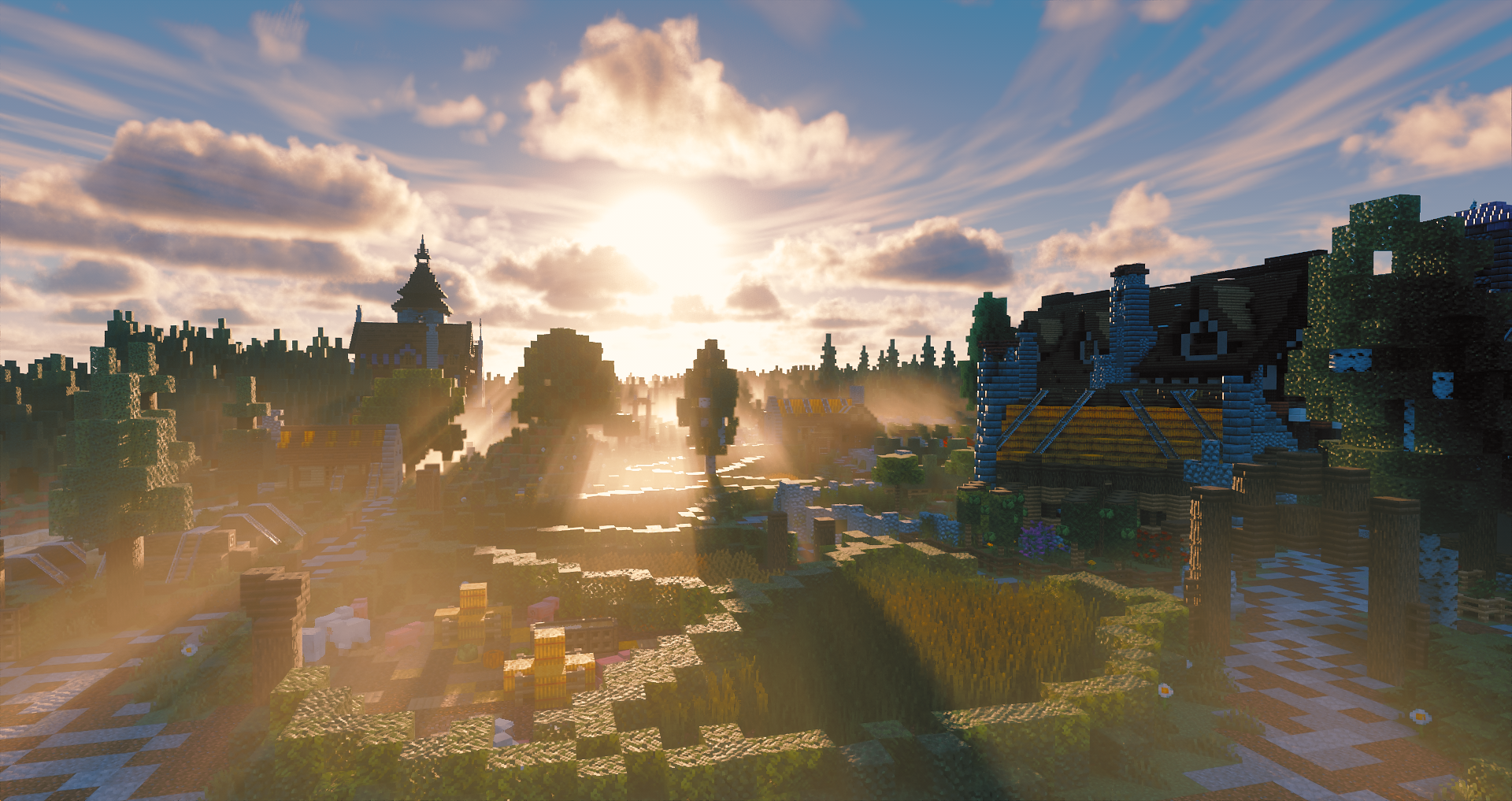 Noble Shaders realistic Minecraft shader pack screenshot 4 for Minecraft 1.16