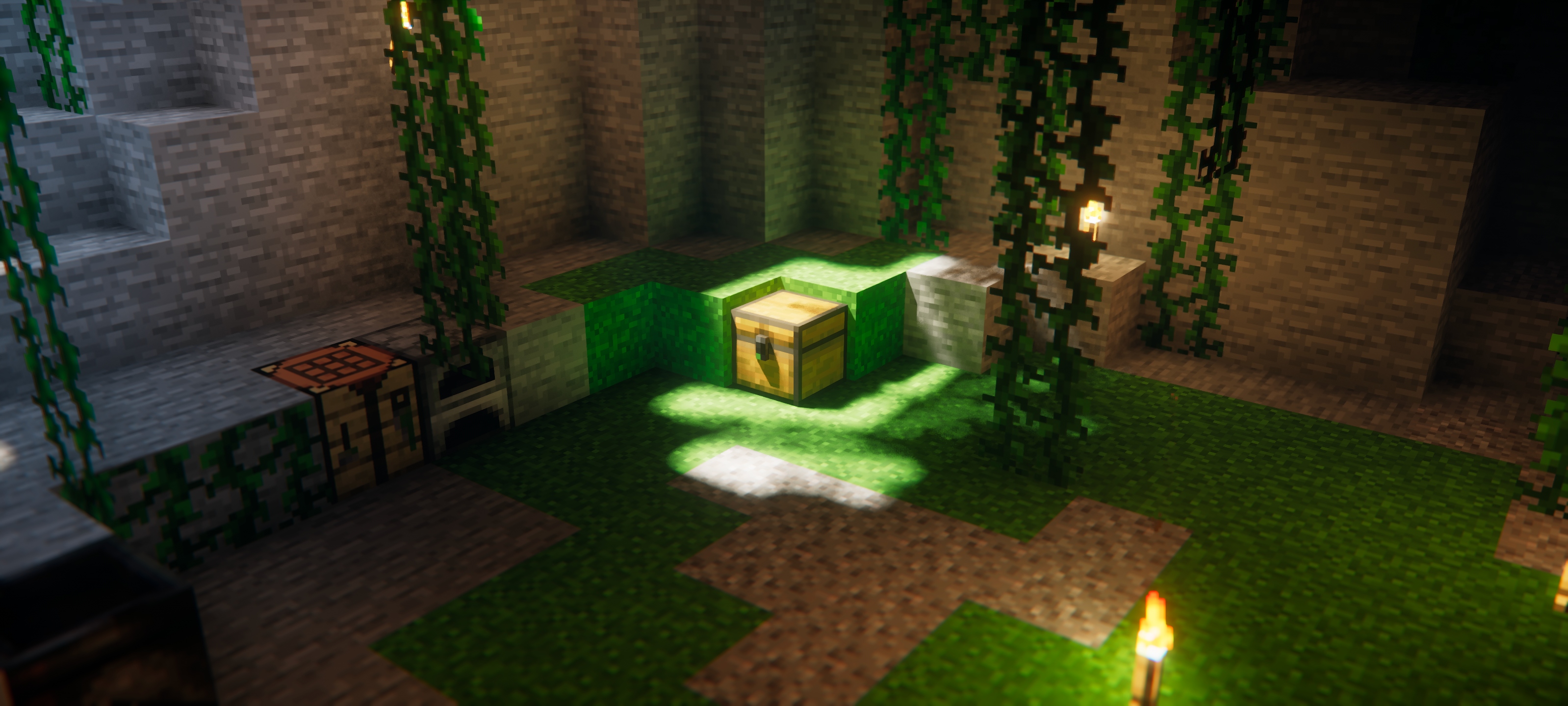 Nostalgia Shader vanilla plus Minecraft shader pack screenshot 2 for Minecraft 1.16