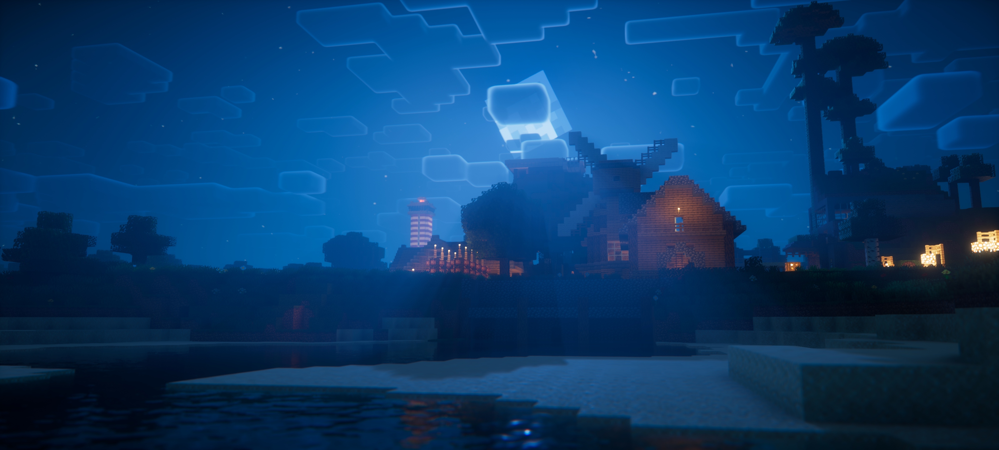 Nostalgia Shader vanilla plus Minecraft shader pack screenshot 4 for Minecraft 1.16