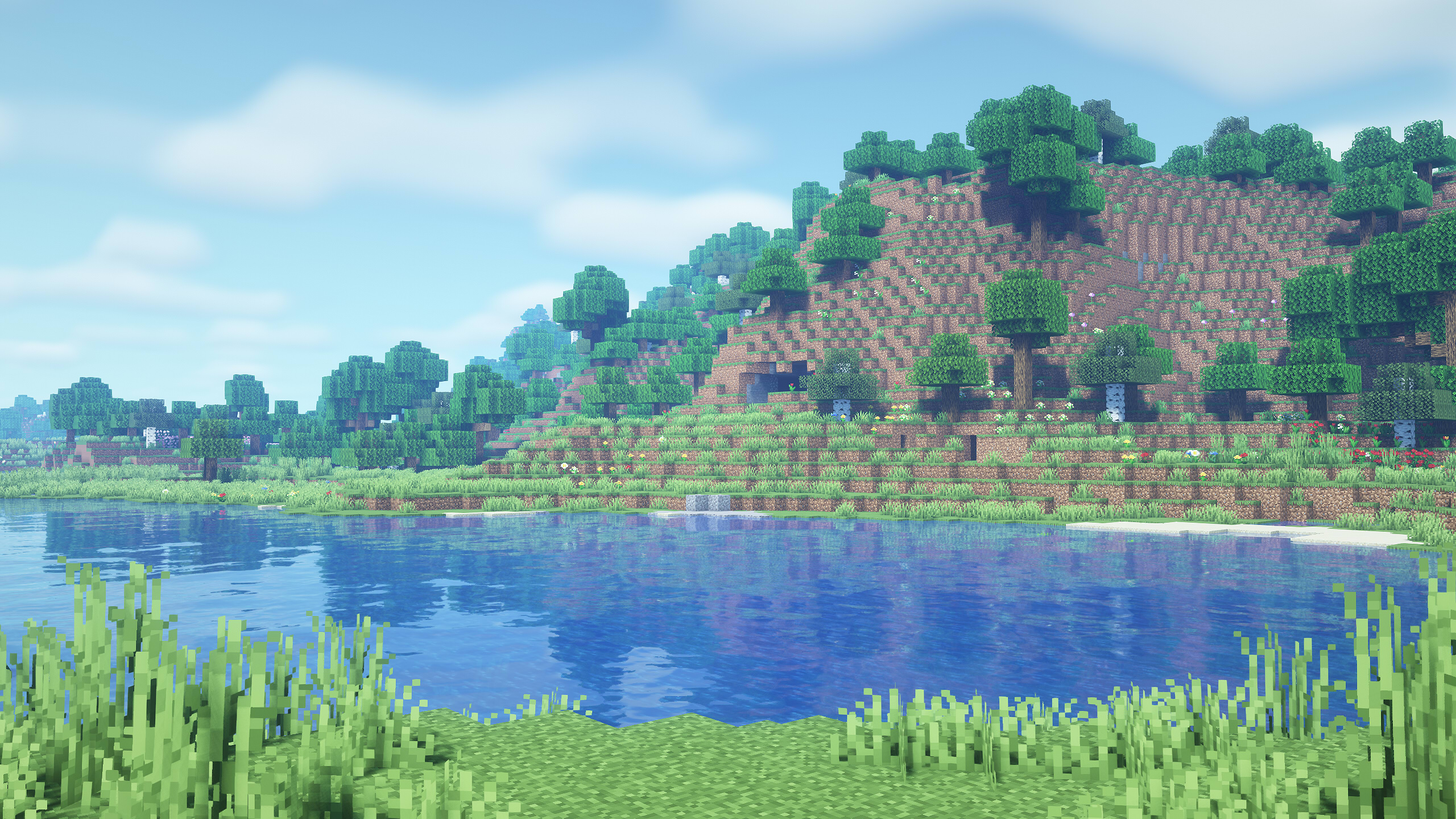 OPAL Shaders semi realistic Minecraft shader pack screenshot 2 for Minecraft 1.19.2