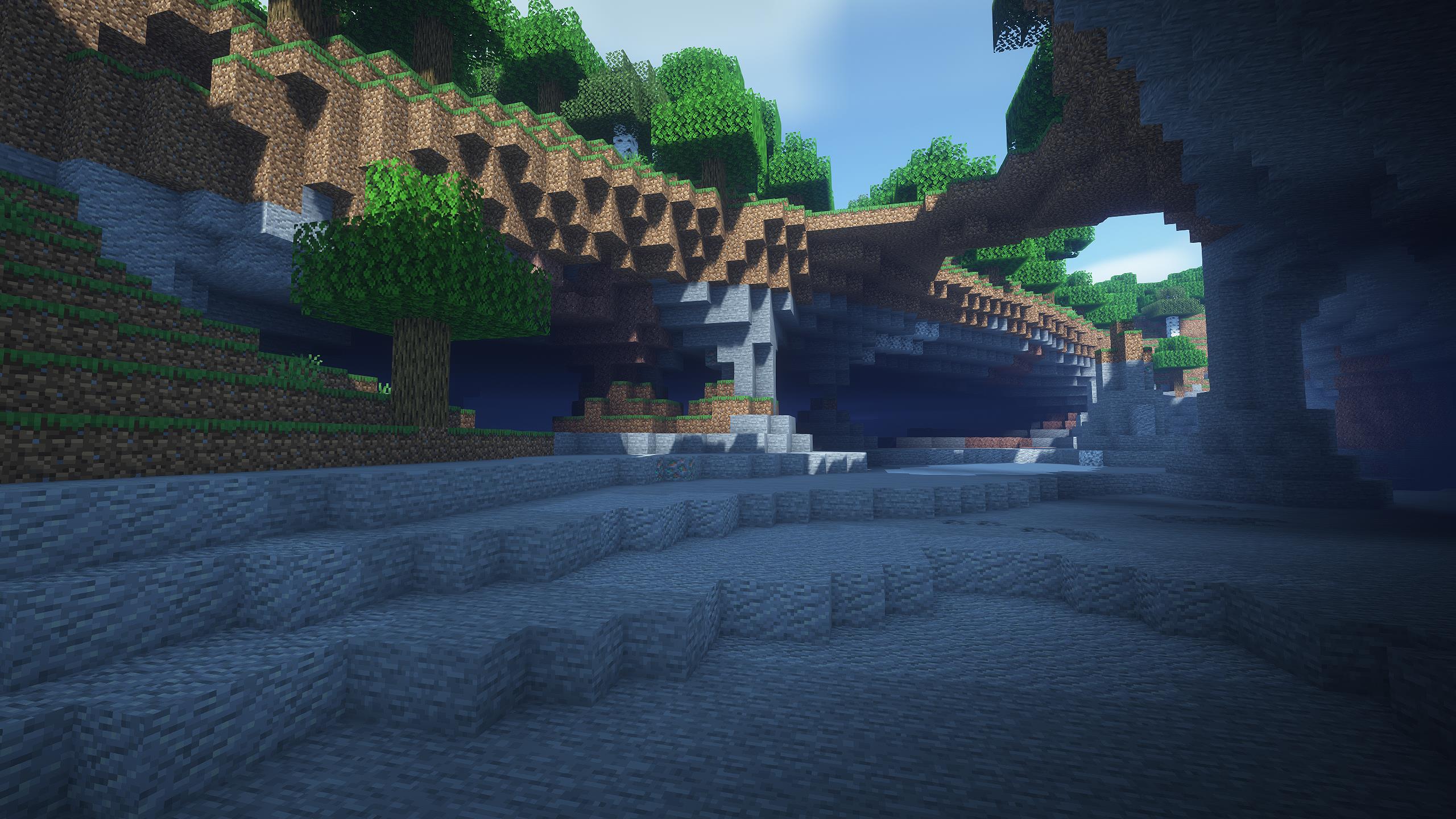 OPAL Shaders semi realistic Minecraft shader pack screenshot 3 for Minecraft 1.19.2