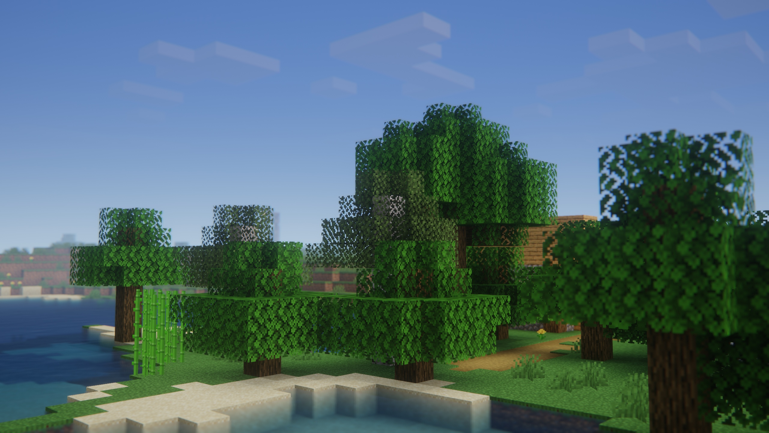 Potato Shaders building Minecraft shader pack screenshot 2 for Minecraft 1.12