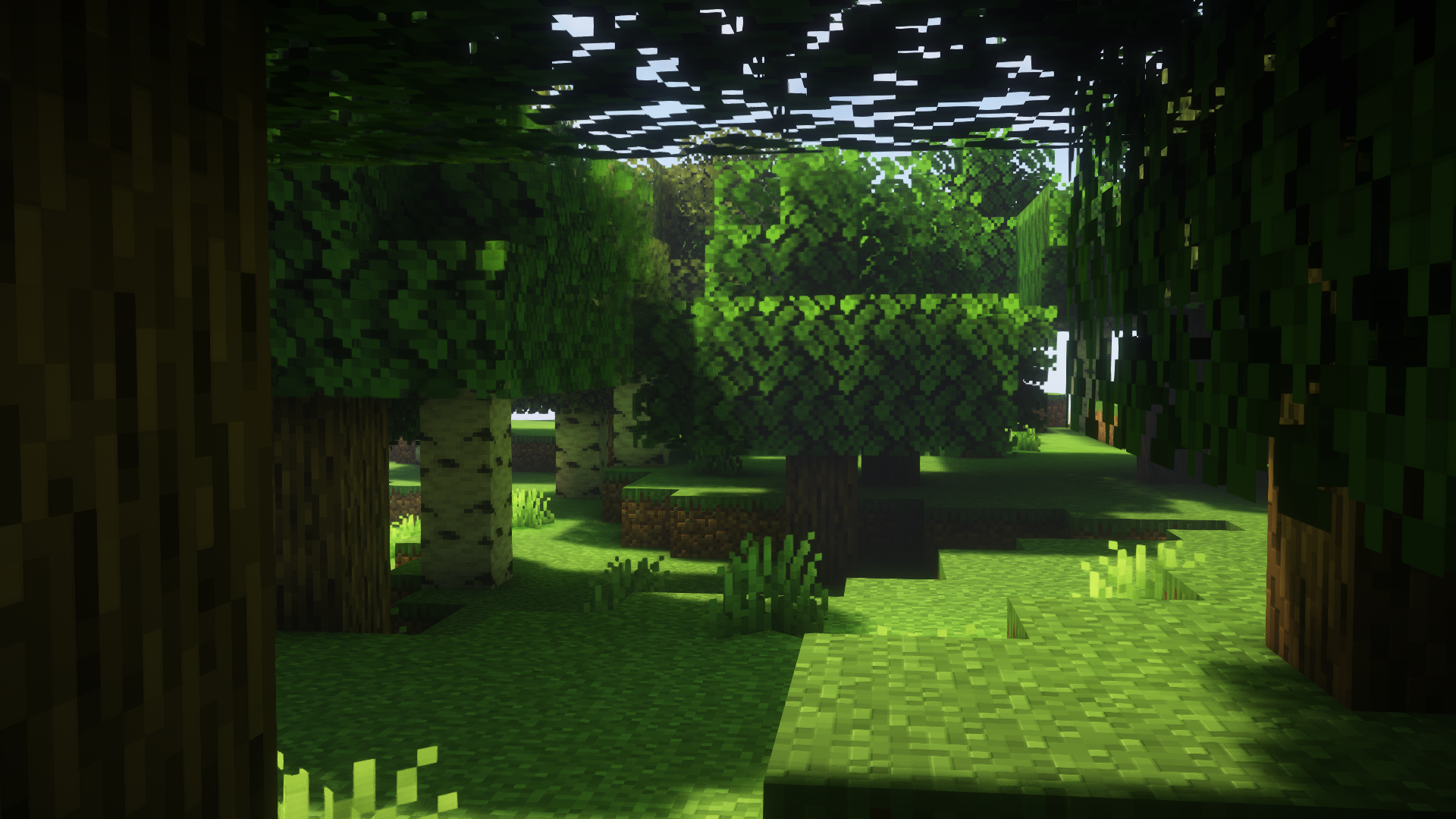 Rethinking Voxels semi realistic Minecraft shader pack screenshot 4 for Minecraft 1.19.2