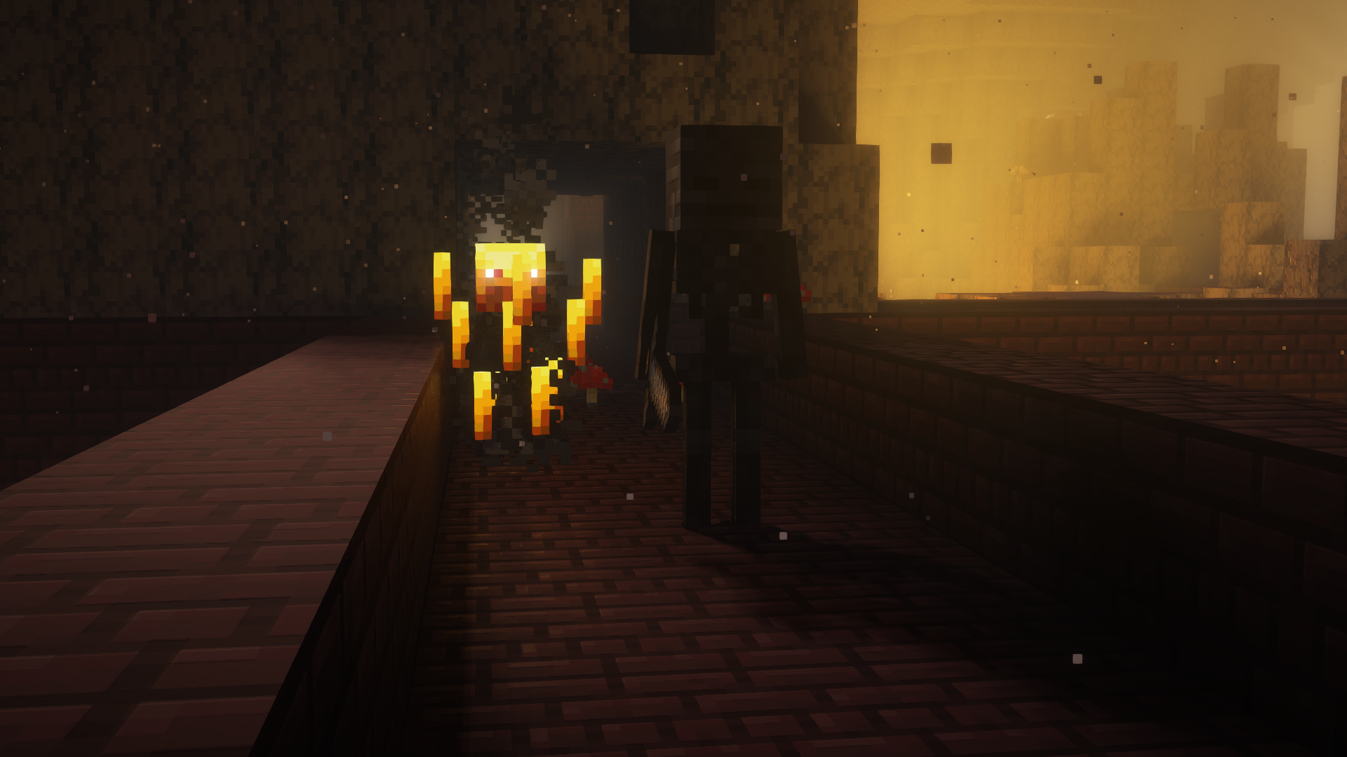 Rethinking Voxels semi realistic Minecraft shader pack screenshot 5 for Minecraft 1.19.2