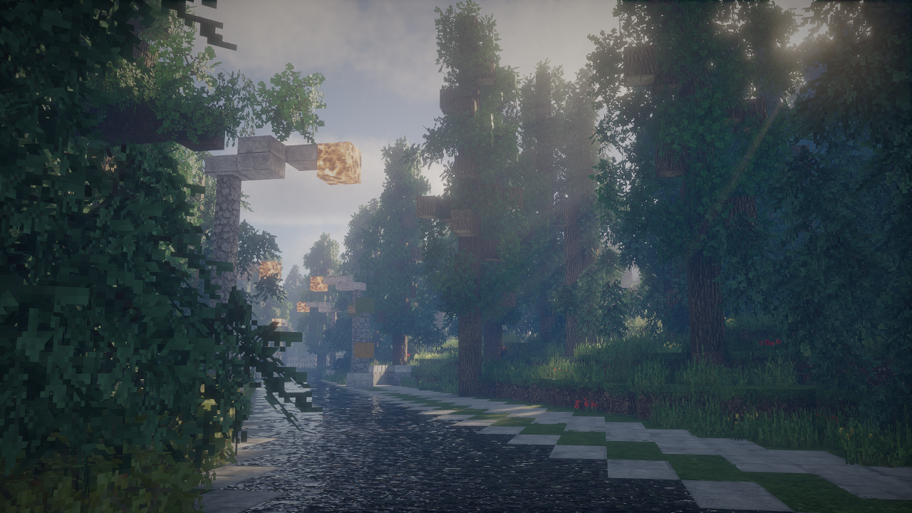 Reverie semi realistic Minecraft shader pack screenshot 3 for Minecraft 1.20