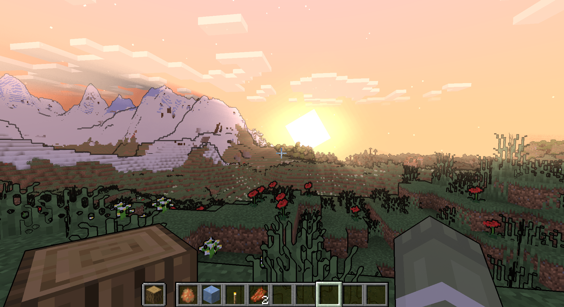 Simply Upscaled semi realistic Minecraft shader pack screenshot 5 for Minecraft 1.12.2
