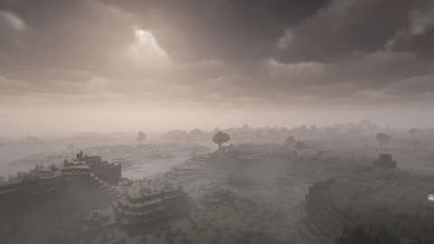Spooklementary shader pack for Minecraft 26.2