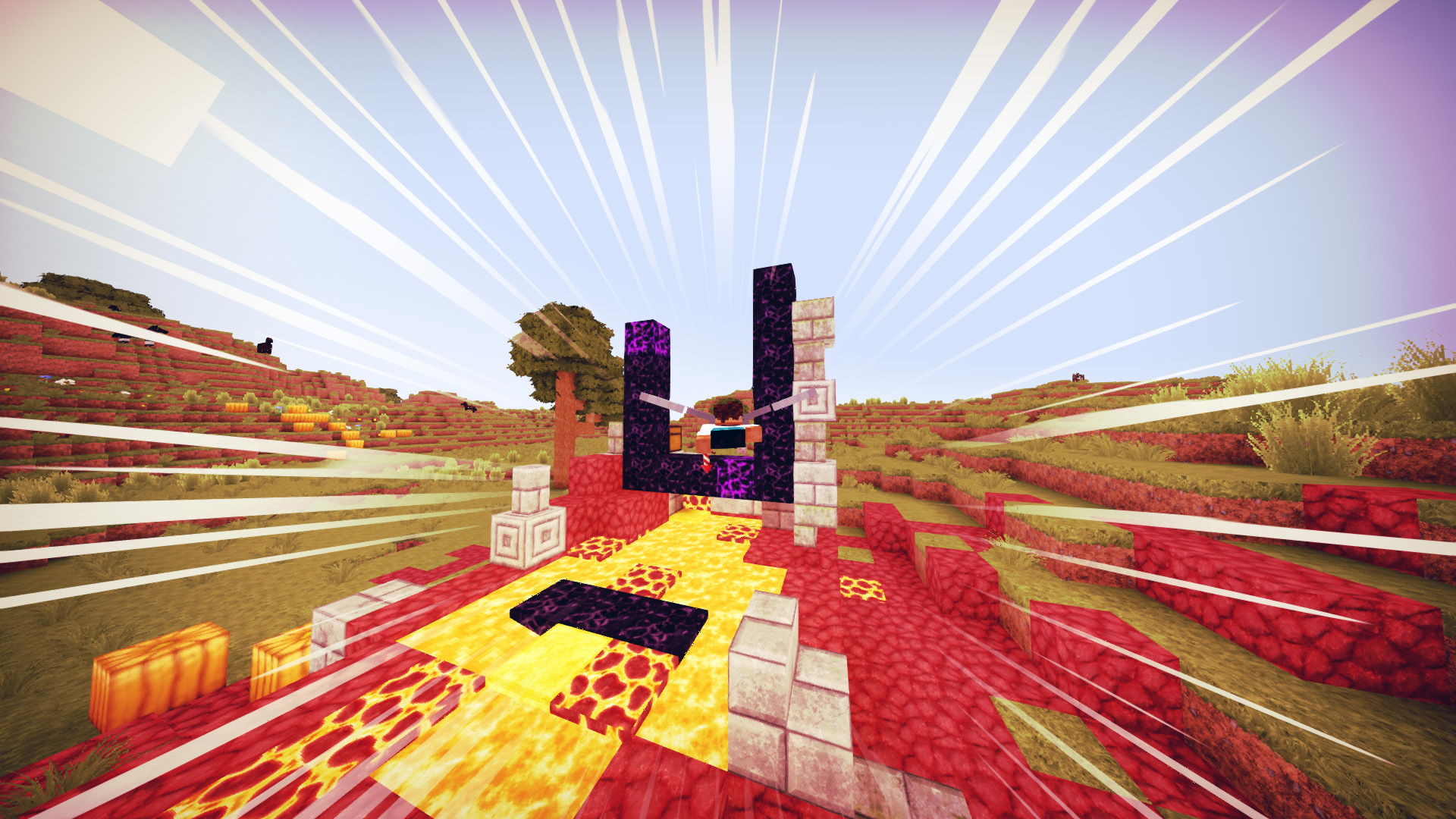 Stracciatella Shaders building Minecraft shader pack screenshot 5 for Minecraft 1.8.9