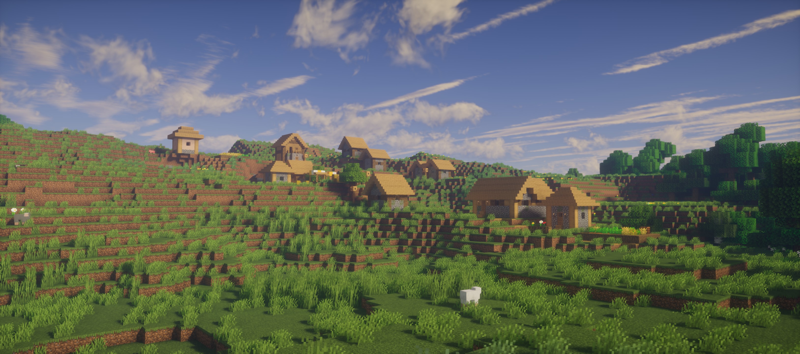 UShader semi realistic Minecraft shader pack screenshot 3 for Minecraft 1.16