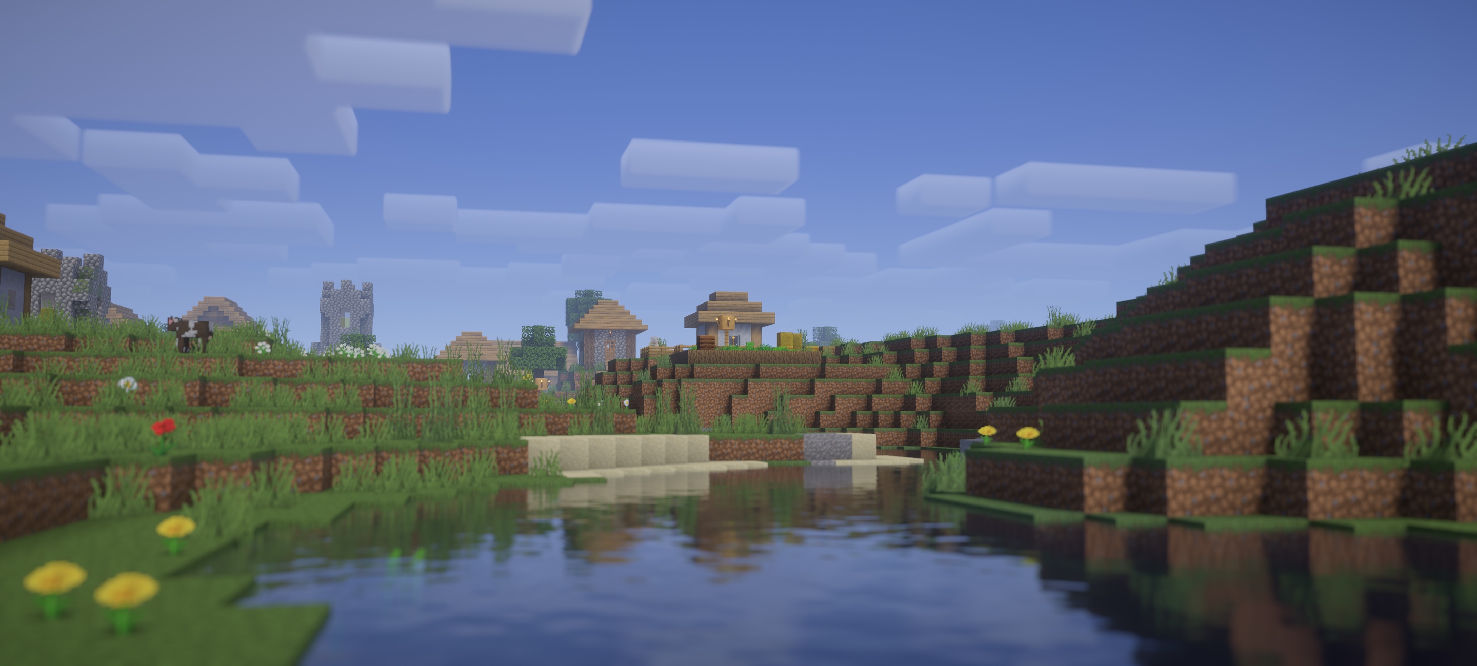 Vanilla Plus Shader semi realistic Minecraft shader pack screenshot 2 for Minecraft 1.16