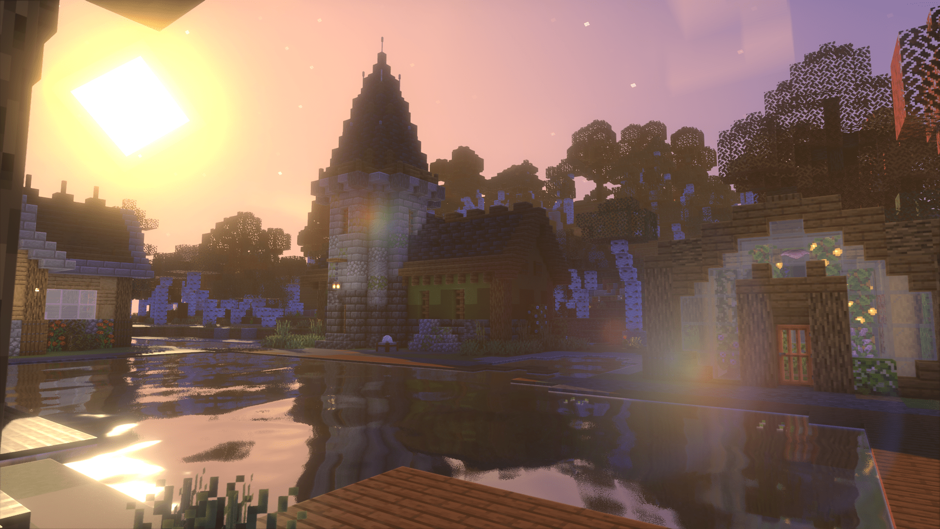 Vanilletix Shaders building Minecraft shader pack screenshot 3 for Minecraft 1.13