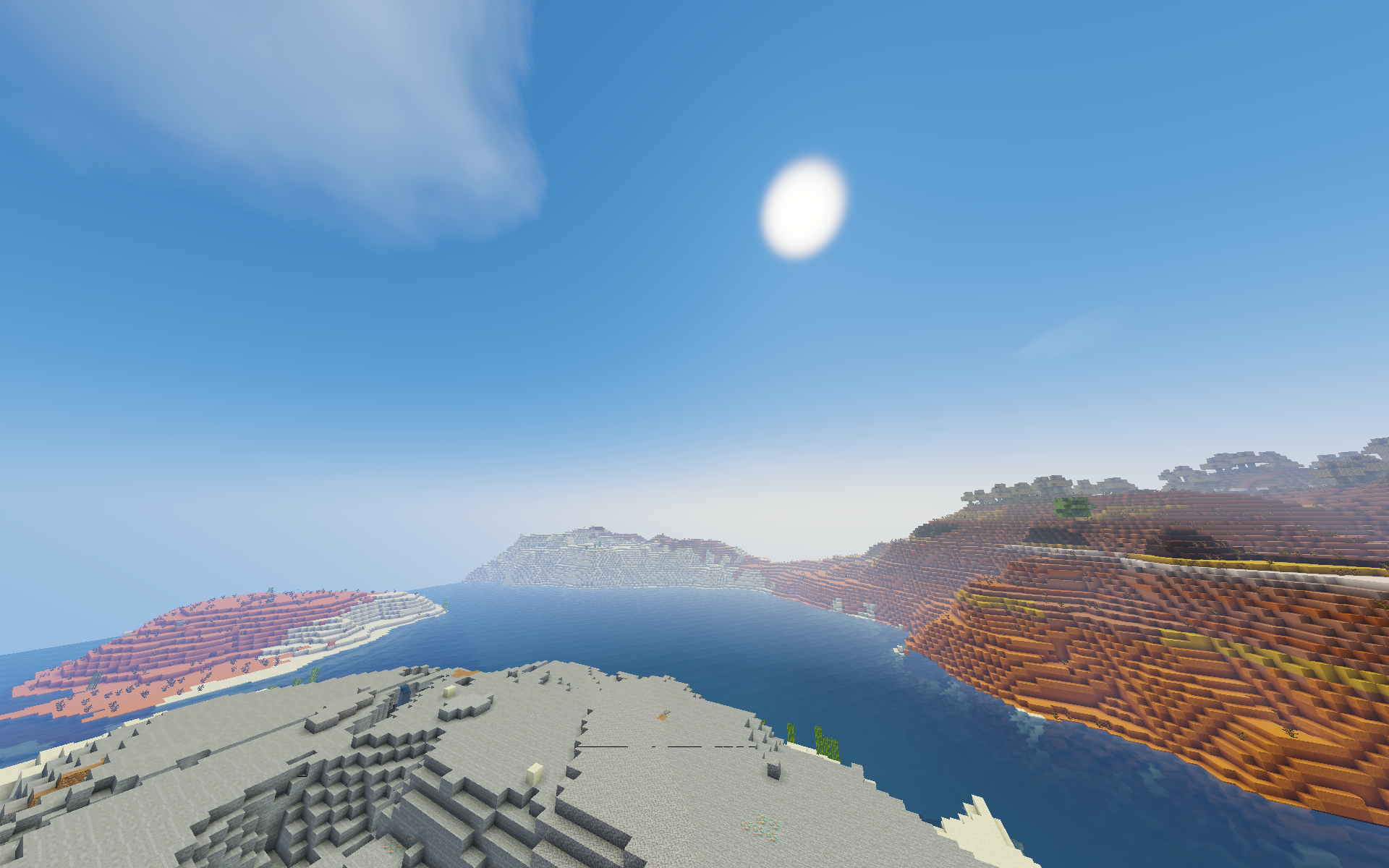 YoFPS clean Minecraft shader pack screenshot 2 for Minecraft 1.17